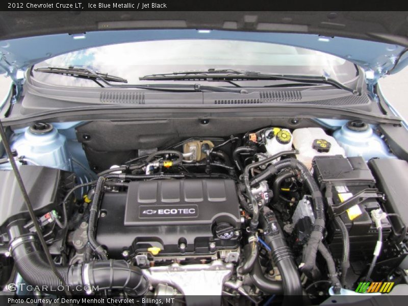 Ice Blue Metallic / Jet Black 2012 Chevrolet Cruze LT