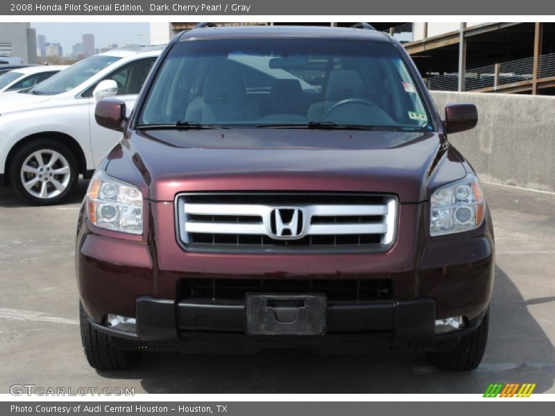 Dark Cherry Pearl / Gray 2008 Honda Pilot Special Edition