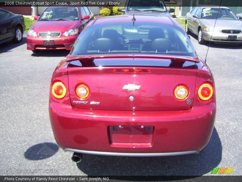 Sport Red Tint Coat / Ebony 2008 Chevrolet Cobalt Sport Coupe