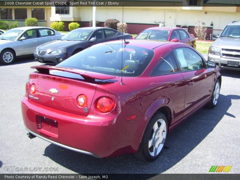 Sport Red Tint Coat / Ebony 2008 Chevrolet Cobalt Sport Coupe