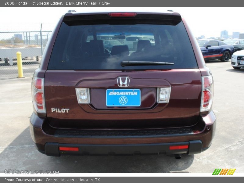 Dark Cherry Pearl / Gray 2008 Honda Pilot Special Edition