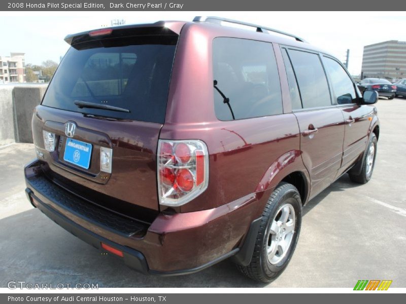 Dark Cherry Pearl / Gray 2008 Honda Pilot Special Edition