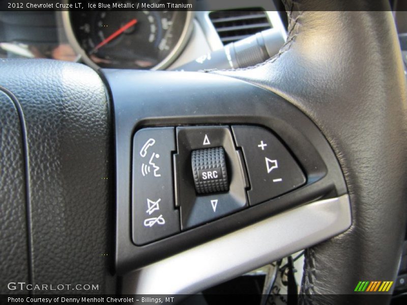 Ice Blue Metallic / Medium Titanium 2012 Chevrolet Cruze LT