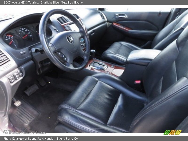 Ebony Interior - 2003 MDX Touring 