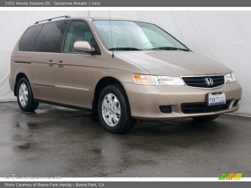 Sandstone Metallic / Ivory 2003 Honda Odyssey EX