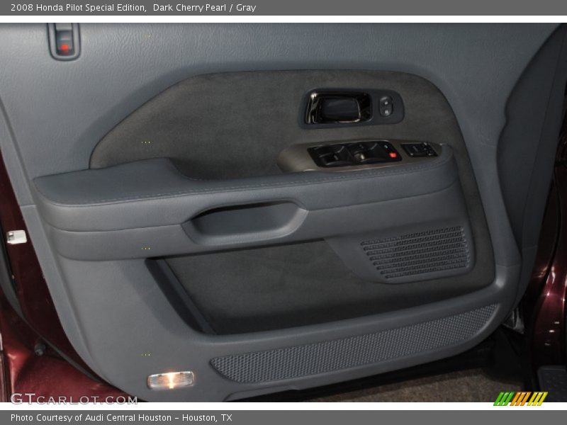 Dark Cherry Pearl / Gray 2008 Honda Pilot Special Edition