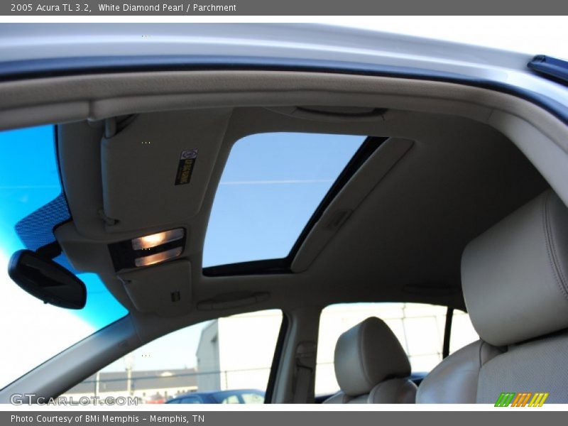White Diamond Pearl / Parchment 2005 Acura TL 3.2