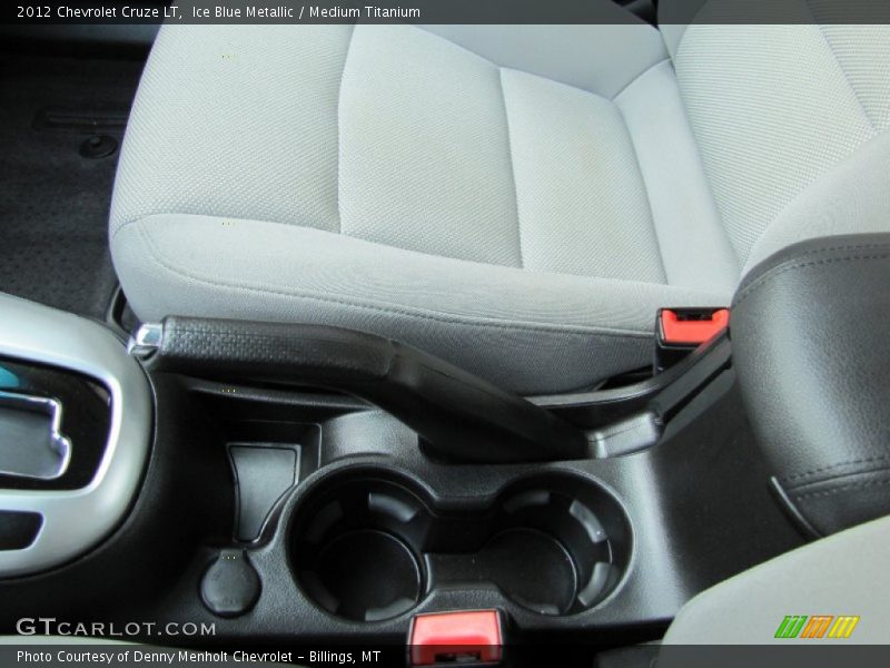 Ice Blue Metallic / Medium Titanium 2012 Chevrolet Cruze LT