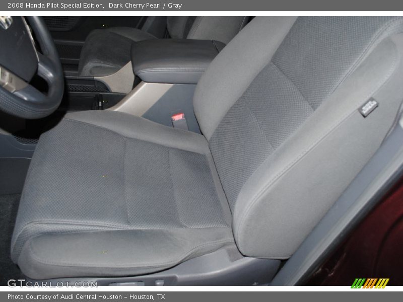 Dark Cherry Pearl / Gray 2008 Honda Pilot Special Edition