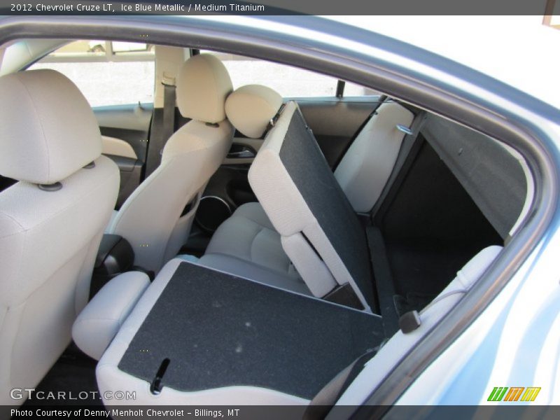 Ice Blue Metallic / Medium Titanium 2012 Chevrolet Cruze LT