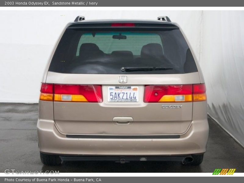 Sandstone Metallic / Ivory 2003 Honda Odyssey EX