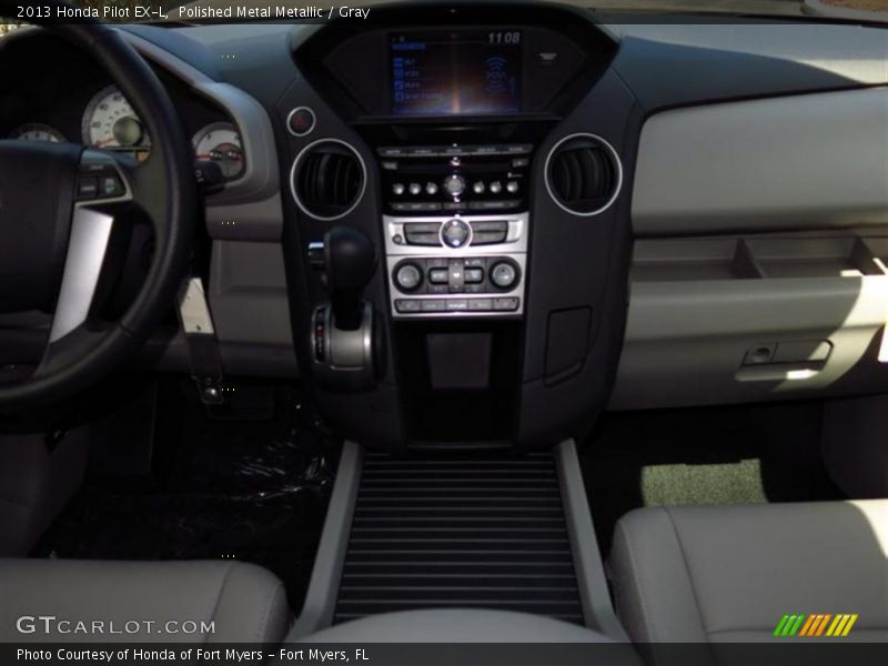 Polished Metal Metallic / Gray 2013 Honda Pilot EX-L