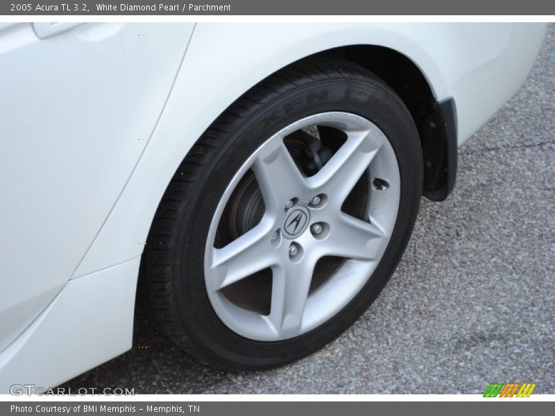 White Diamond Pearl / Parchment 2005 Acura TL 3.2