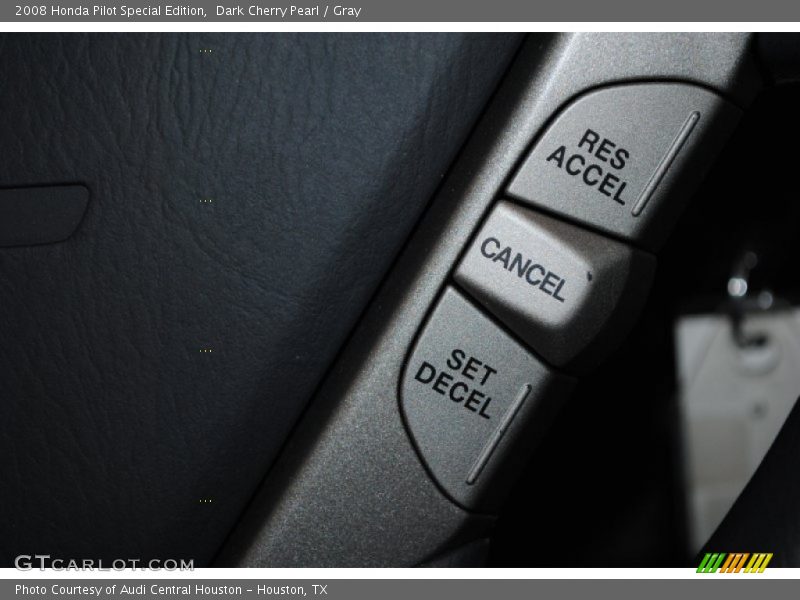 Dark Cherry Pearl / Gray 2008 Honda Pilot Special Edition