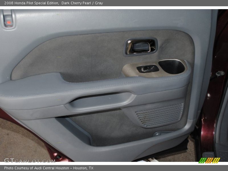 Dark Cherry Pearl / Gray 2008 Honda Pilot Special Edition