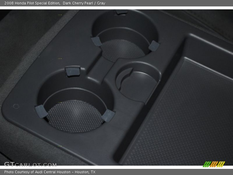 Dark Cherry Pearl / Gray 2008 Honda Pilot Special Edition