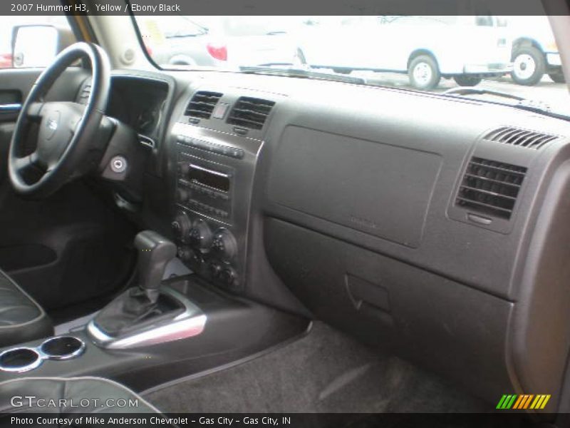 Yellow / Ebony Black 2007 Hummer H3