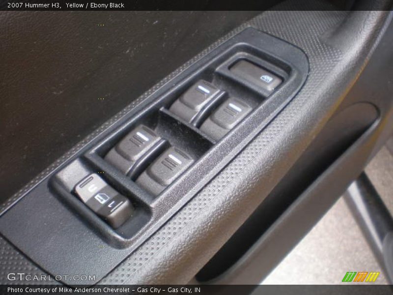 Yellow / Ebony Black 2007 Hummer H3