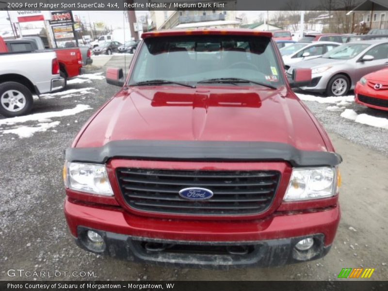 Redfire Metallic / Medium Dark Flint 2009 Ford Ranger Sport SuperCab 4x4