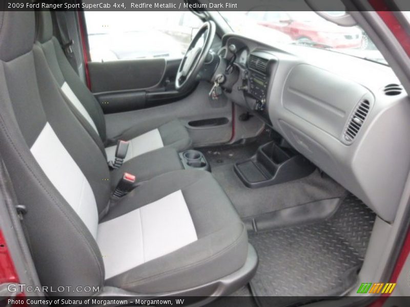  2009 Ranger Sport SuperCab 4x4 Medium Dark Flint Interior