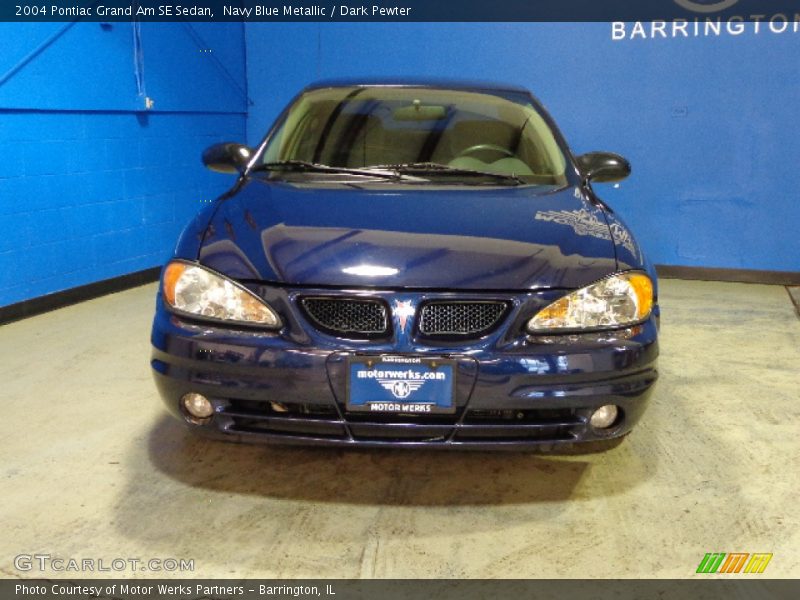 Navy Blue Metallic / Dark Pewter 2004 Pontiac Grand Am SE Sedan