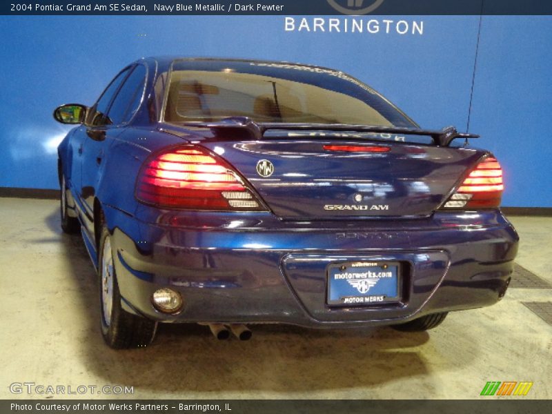 Navy Blue Metallic / Dark Pewter 2004 Pontiac Grand Am SE Sedan