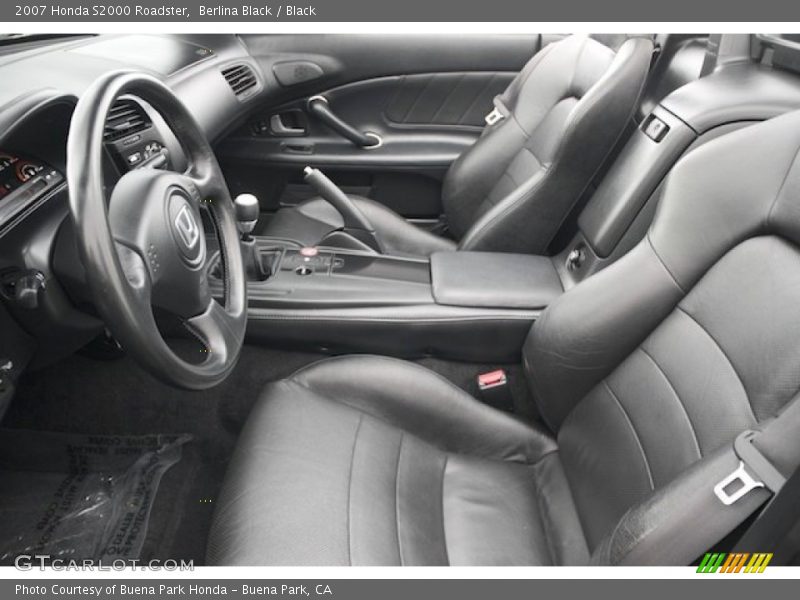  2007 S2000 Roadster Black Interior