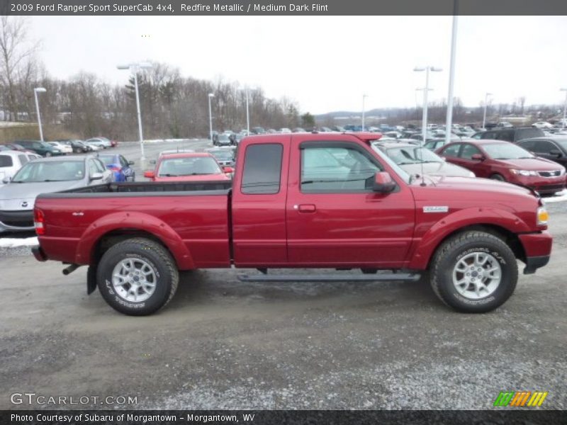  2009 Ranger Sport SuperCab 4x4 Redfire Metallic