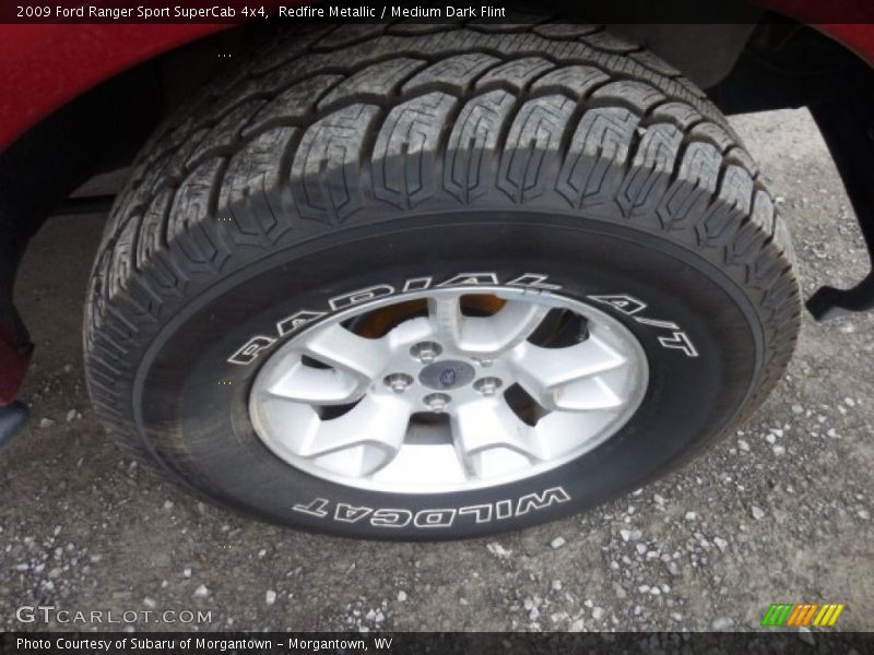  2009 Ranger Sport SuperCab 4x4 Wheel