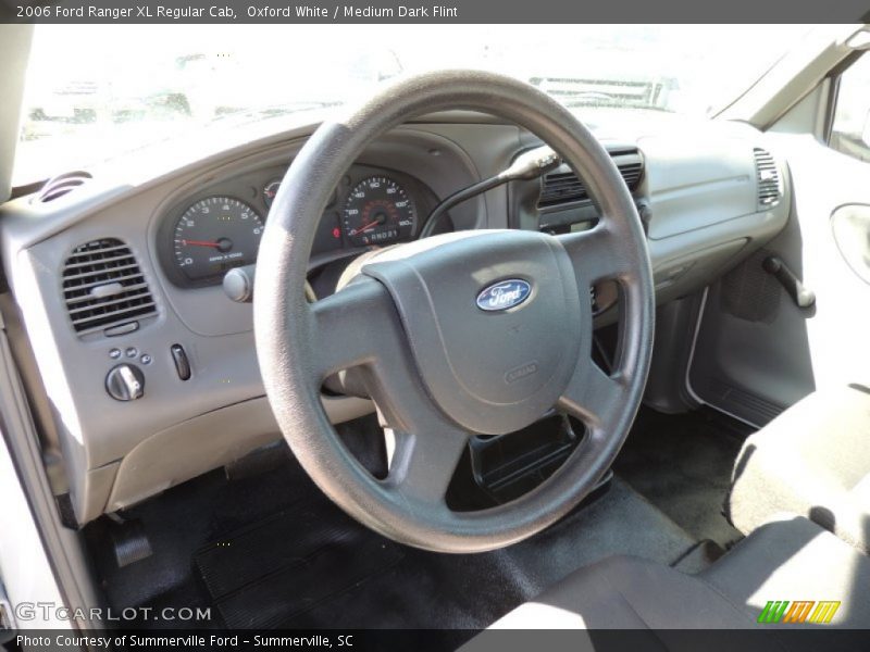Oxford White / Medium Dark Flint 2006 Ford Ranger XL Regular Cab