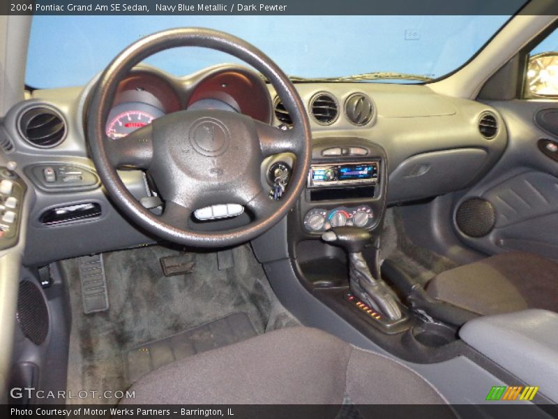 Dark Pewter Interior - 2004 Grand Am SE Sedan 
