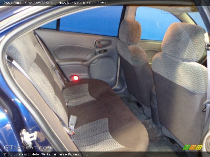 Rear Seat of 2004 Grand Am SE Sedan