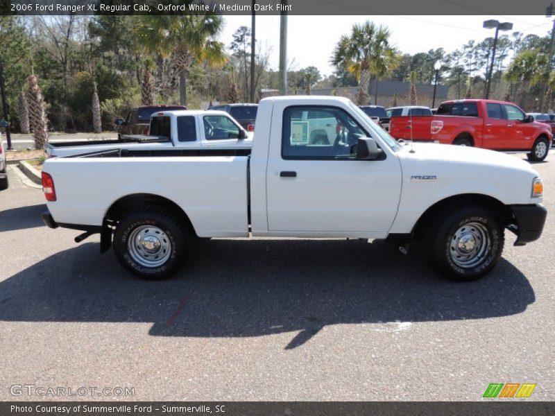 Oxford White / Medium Dark Flint 2006 Ford Ranger XL Regular Cab