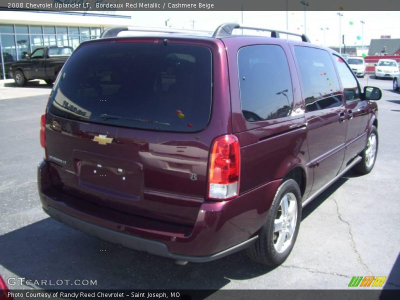 Bordeaux Red Metallic / Cashmere Beige 2008 Chevrolet Uplander LT