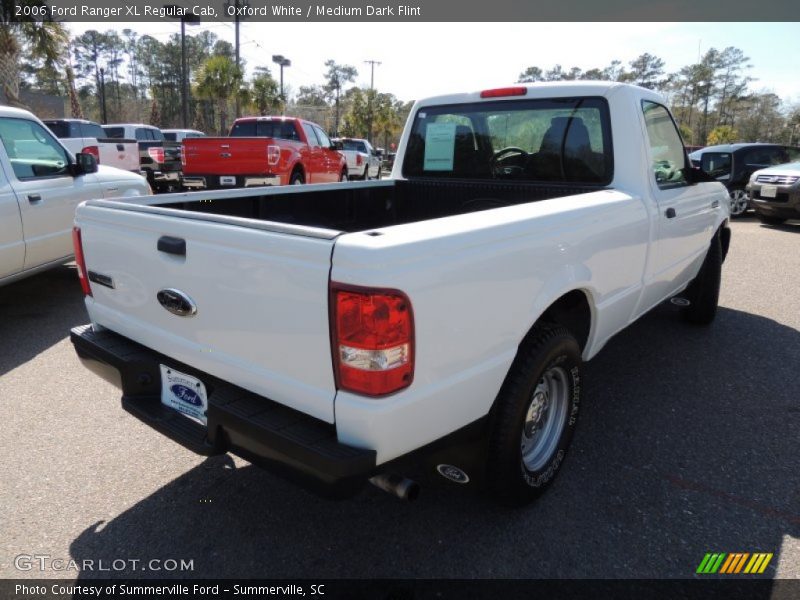 Oxford White / Medium Dark Flint 2006 Ford Ranger XL Regular Cab