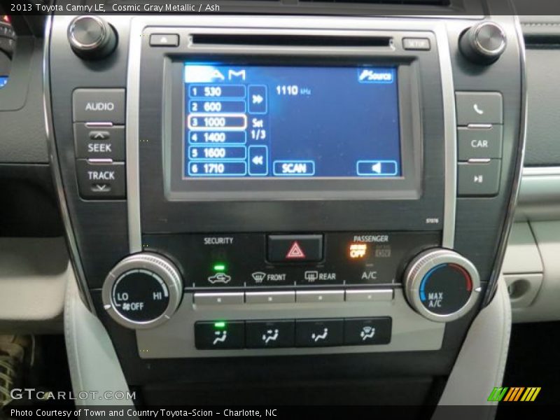 Cosmic Gray Metallic / Ash 2013 Toyota Camry LE