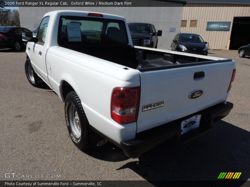 Oxford White / Medium Dark Flint 2006 Ford Ranger XL Regular Cab