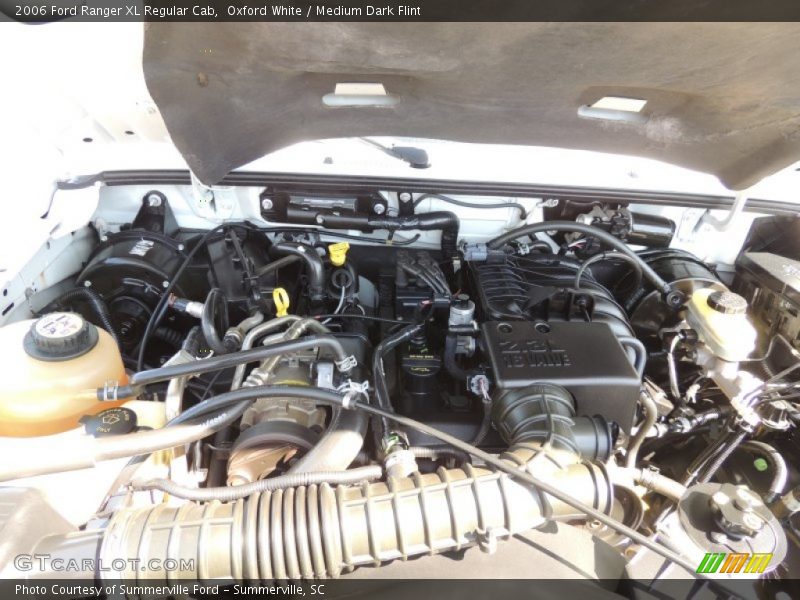 Oxford White / Medium Dark Flint 2006 Ford Ranger XL Regular Cab