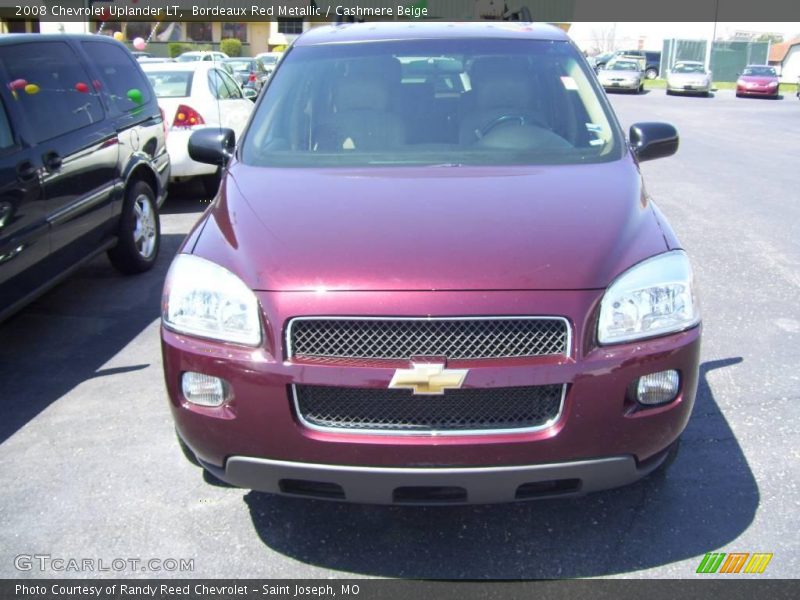 Bordeaux Red Metallic / Cashmere Beige 2008 Chevrolet Uplander LT