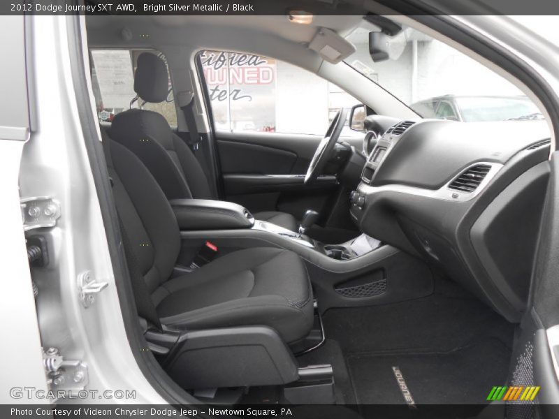 Bright Silver Metallic / Black 2012 Dodge Journey SXT AWD