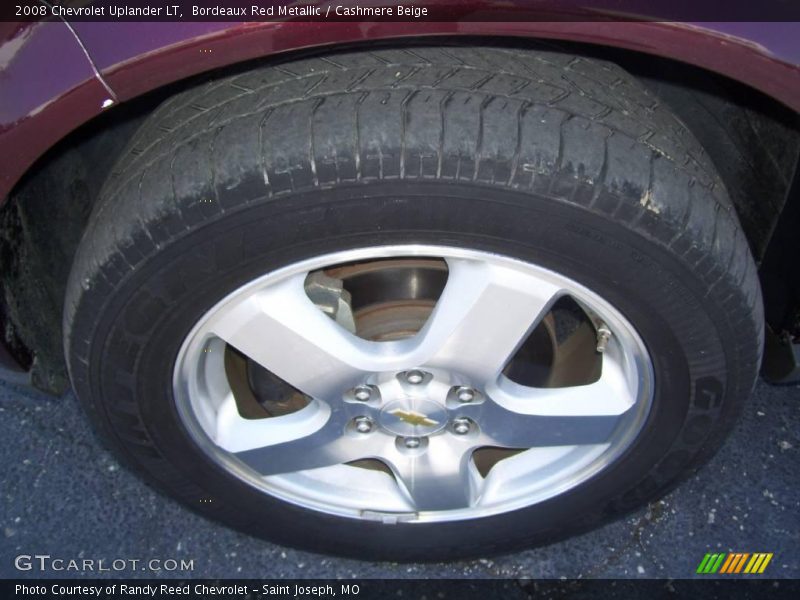 Bordeaux Red Metallic / Cashmere Beige 2008 Chevrolet Uplander LT