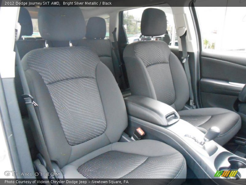 Bright Silver Metallic / Black 2012 Dodge Journey SXT AWD