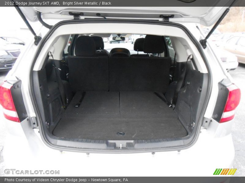 Bright Silver Metallic / Black 2012 Dodge Journey SXT AWD