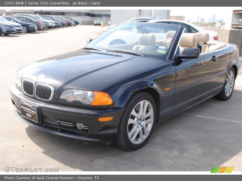 Jet Black / Sand 2003 BMW 3 Series 330i Convertible