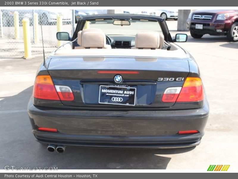 Jet Black / Sand 2003 BMW 3 Series 330i Convertible