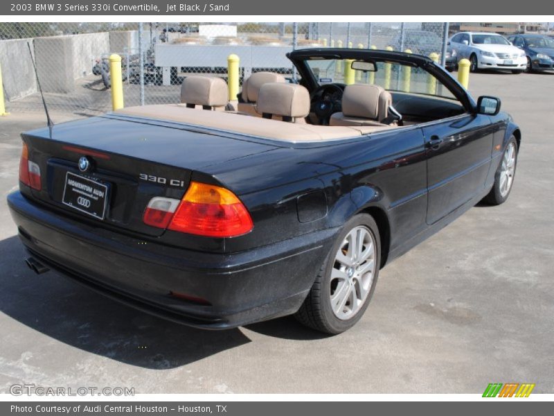 Jet Black / Sand 2003 BMW 3 Series 330i Convertible