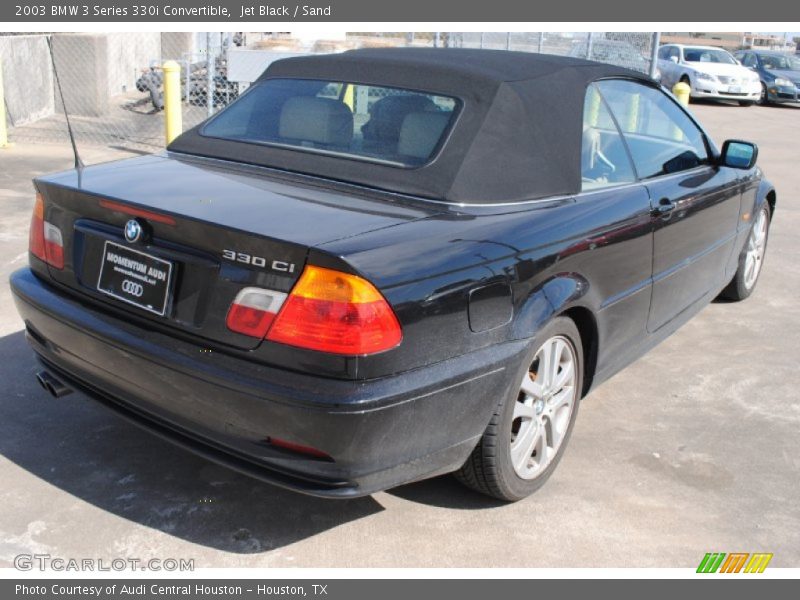 Jet Black / Sand 2003 BMW 3 Series 330i Convertible