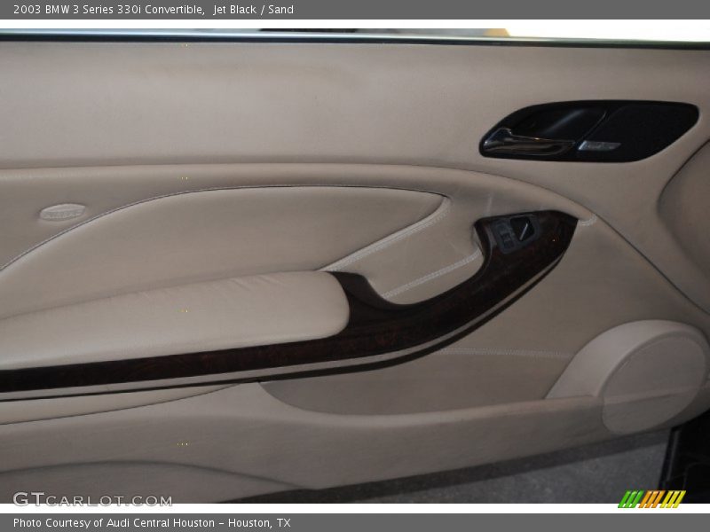Jet Black / Sand 2003 BMW 3 Series 330i Convertible