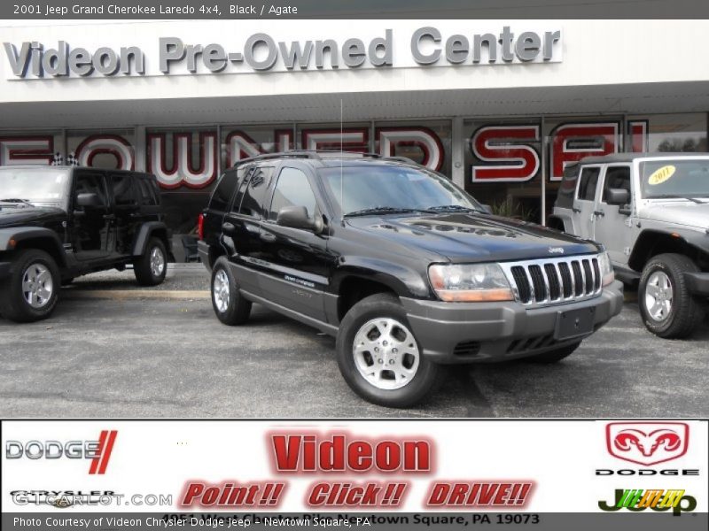 Black / Agate 2001 Jeep Grand Cherokee Laredo 4x4