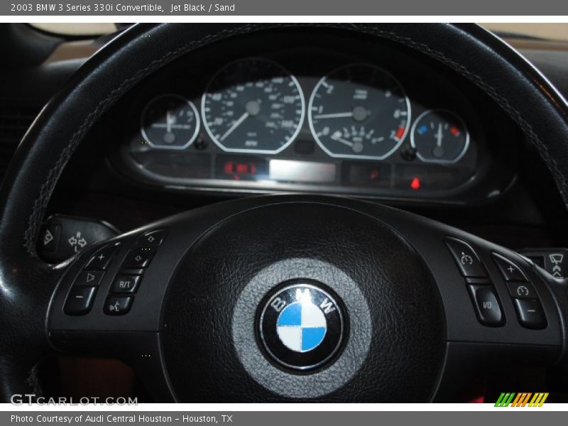 Jet Black / Sand 2003 BMW 3 Series 330i Convertible